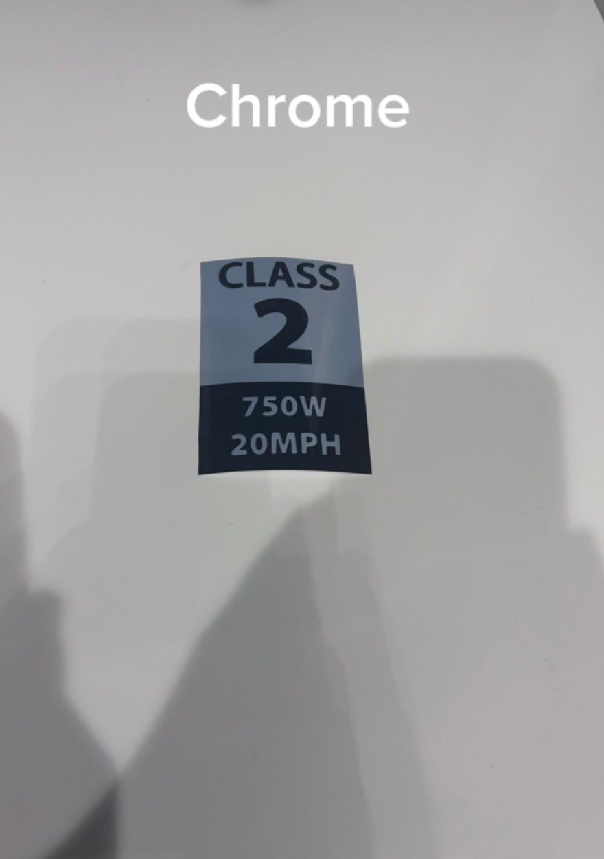 Class 2 sticker
